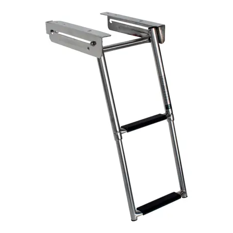 1852M Teleskop bade stige i kassett 2 trinn 600mm stige - 300 x250 mm kasse