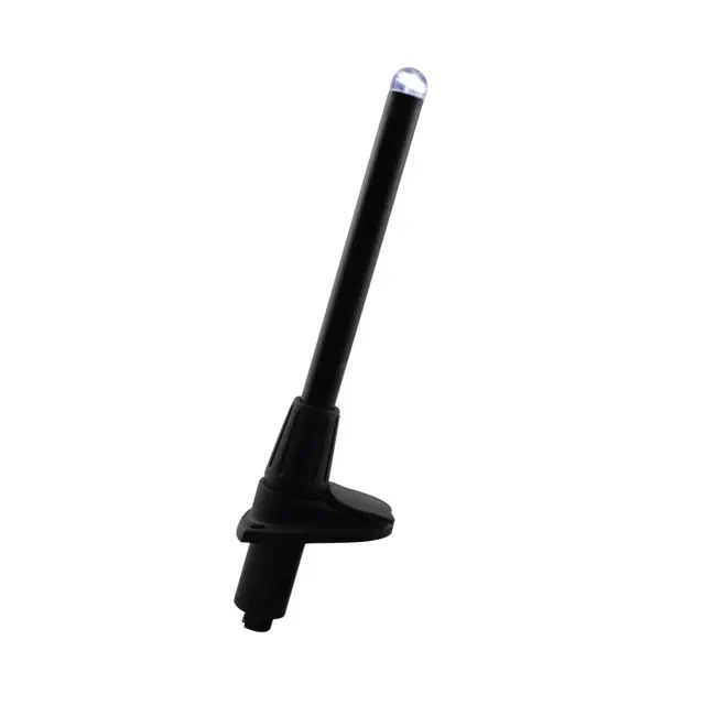 LALIZAS Micro LED Pole 360° rundtlysende Toppmontert - 25cm - Sort 
