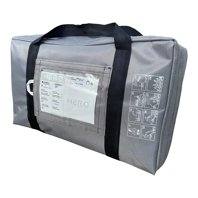 HERO Redningsflåte ISO9650-1 / RINA 8 Personer - Bag 