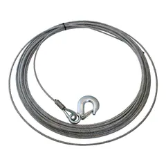 Vinsjline Wire i rustfritt 304 6,35mm x15m - 3000kg bruddstyrke