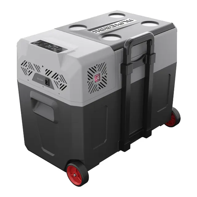 SEATHON CX50 Kjøleboks - sort/grå 50L - 12/24 og 220V - m/kompressor 