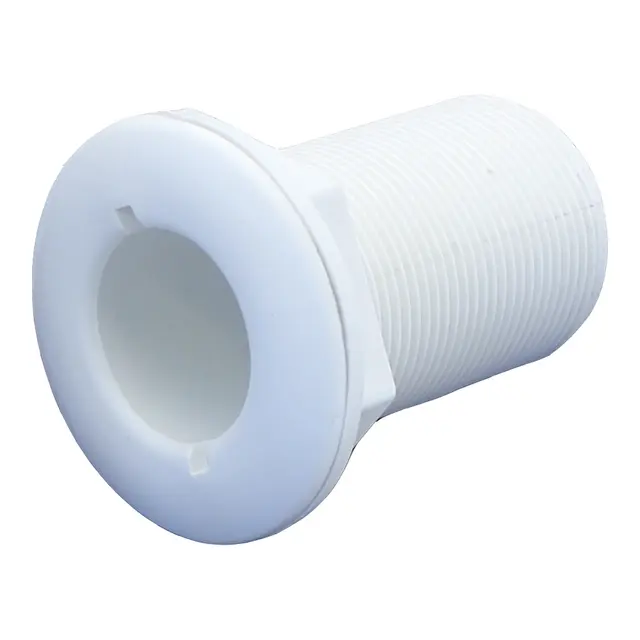 Skroggjennomføring ¾" hvit nylon 