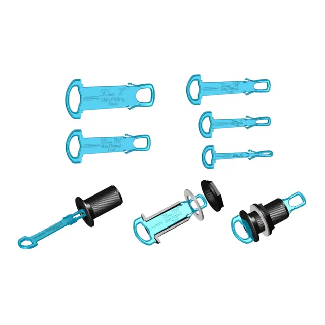 TRUDESIGN Verktøy for skroggjennomføring 90936 - for 1 1/2" 