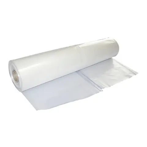 Krympeplast 4 x 50m - hvit 0,18mm tykkelse