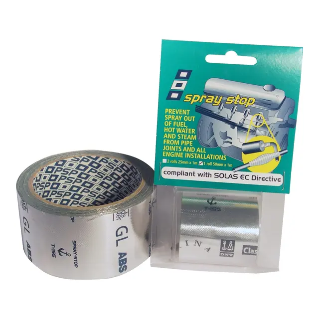 PSP MARINE TAPES Spray Stop 100mm x 10m 