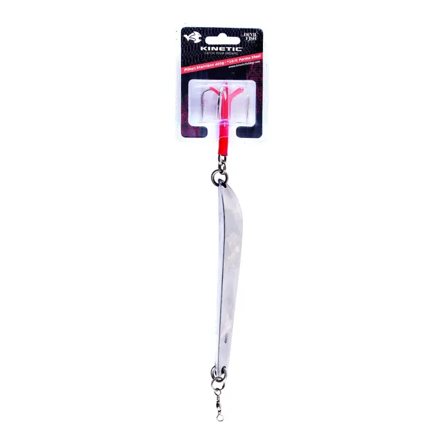 KINETIC Pilken Rustfri Silver 175g 