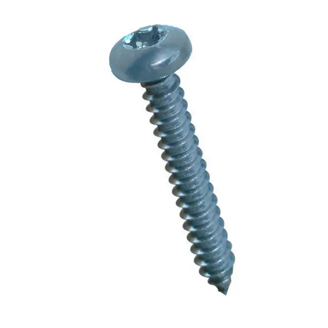 Syrefaste skruer A4 - torx - T25 Panhode - 4.8 mm x 38 mm - 10stk 