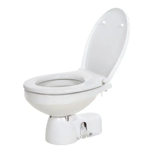 JABSCO Quiet Flush E2 elektrisk Toalett 12V- Regular bowl - for ferskvann 