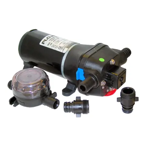 FLOJET Spylepumpe 17L - 24V R4325343A -&#160;3/4&quot; slange -  L&#248;ft 2,4m