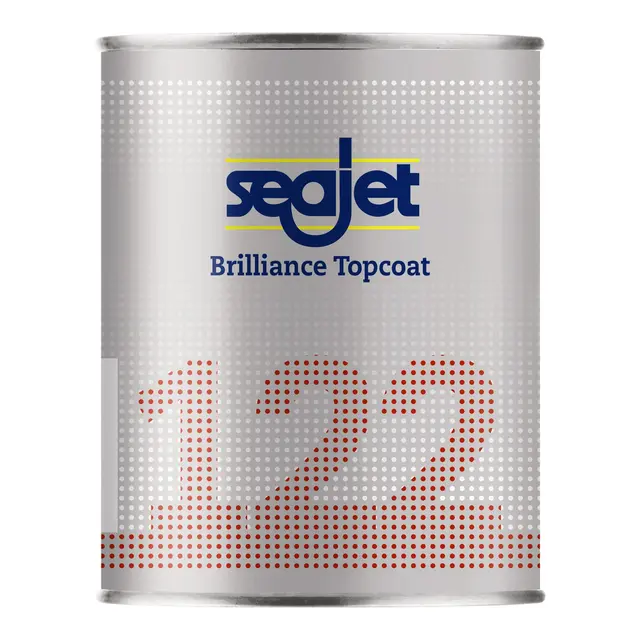 SEAJET 122 Brilliance Topcoat - 0,75l White 2000 - en-komponent maling 