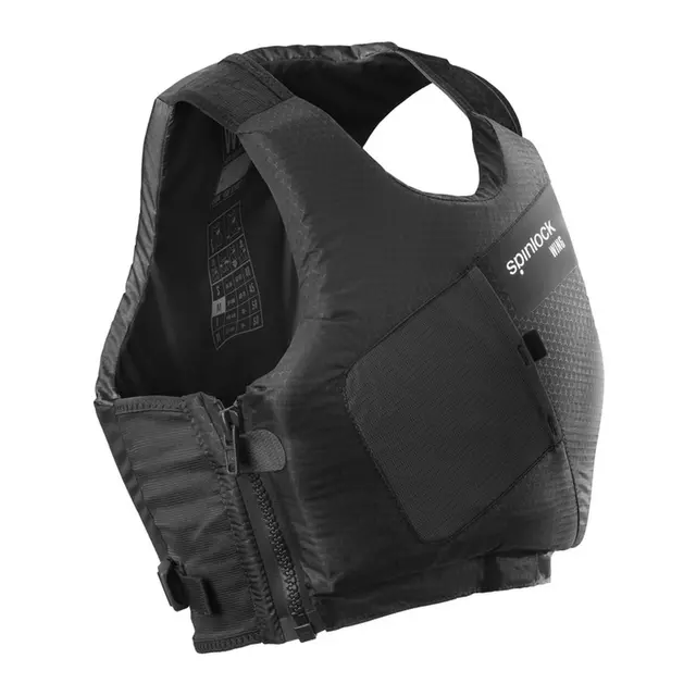 SPINLOCK WING Jolleseilvest sort/graphite, 70 kg + (L) 