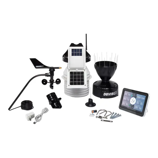 DAVIS Vantage Pro2 trådløs værstasjon m/WeatherLink Console & vifte - Wifi 