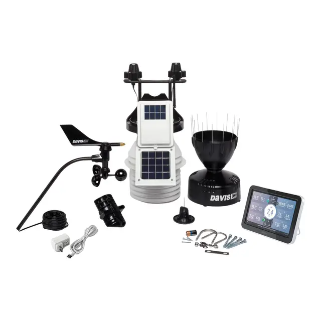 DAVIS Vantage Pro2 Plus værstasjon Wifi m/WeatherLink Console - UV/Sol 