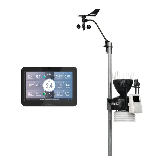 DAVIS Vantage Pro2 Plus værstasjon Wifi m/WeatherLink Console - UV/Sol 