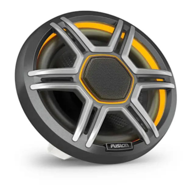 FUSION Apollo Høyttalere - 6,5" LED-Høyttalere - Sportsgrå gitter 