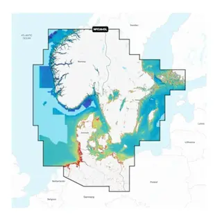 NAVIONICS S&#248;rSkandinavia og NordTyskland Maritime kart