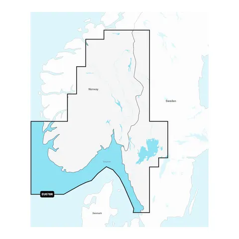 GARMIN Navionics+ Sj&#248;kart - R NSEU078R: Oslo, Skagerrak &amp; Haugesund