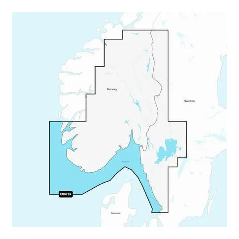 GARMIN Navionics Vision+ Sj&#248;kart - R NVEU078R: Oslo, Skagerrak &amp; Haugesund