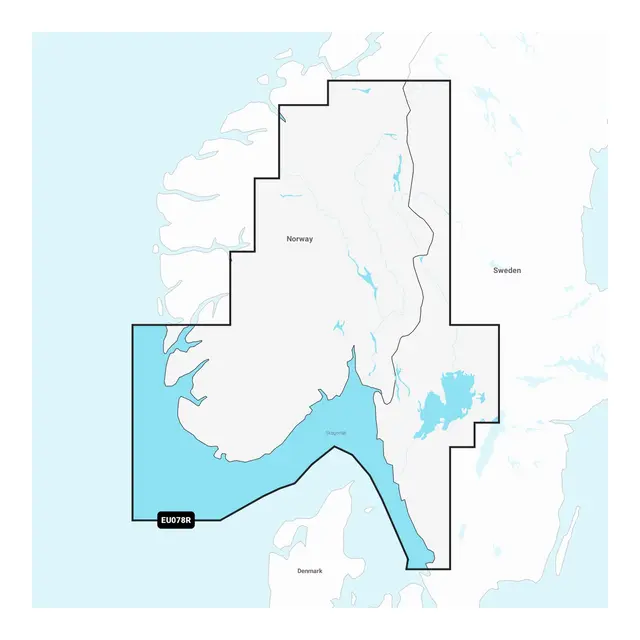 GARMIN Navionics Vision+ Sjøkart - R NVEU078R: Oslo, Skagerrak & Haugesund 