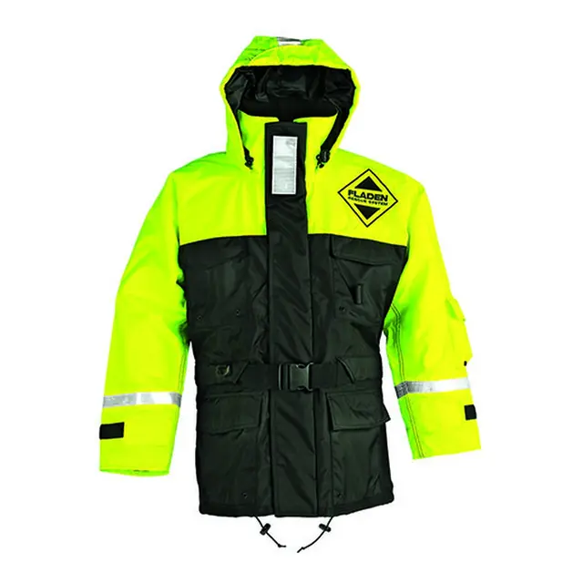 FLADEN  Flytejakke 846GS - Str. M Gul/sort 