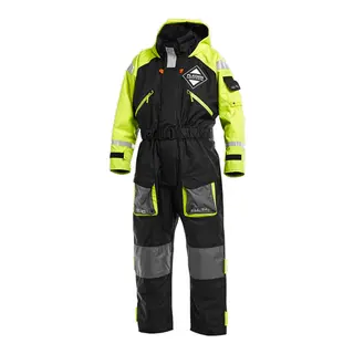 FLADEN  Flytedress 845XY - Str. 3XL Sort/gul