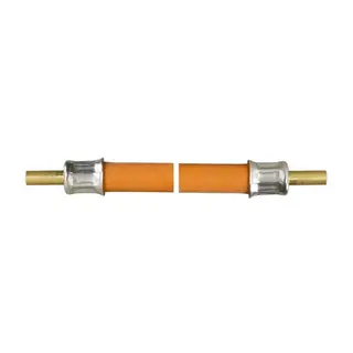 Gasslange maskinpresset, &#216;8mm - 1 meter 8mm r&#248;r inn og ut