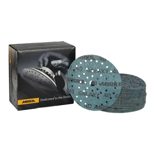 MIRKA Galaxy Multifit Grip Slipepapir K320 - Ø150 mm - 50stk 