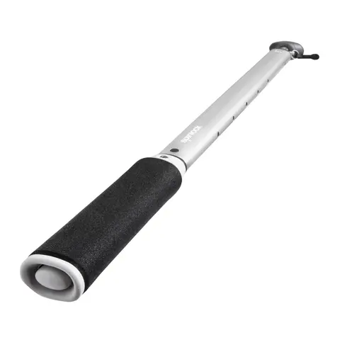 SPINLOCK Rorkultforlenger rett 75-120 cm silver alu - rett h&#229;ndtak - std feste