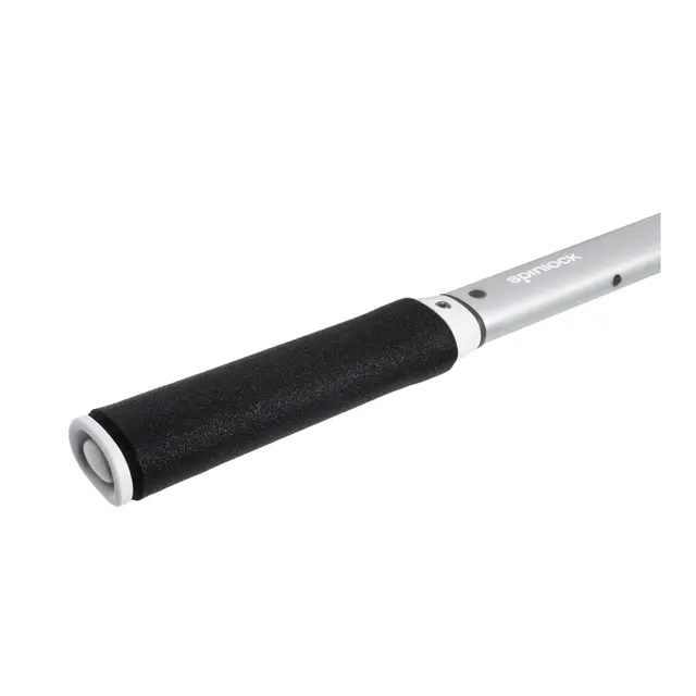 SPINLOCK Rorkultforlenger rett 60-90 cm silver alu - rett håndtak - std feste 