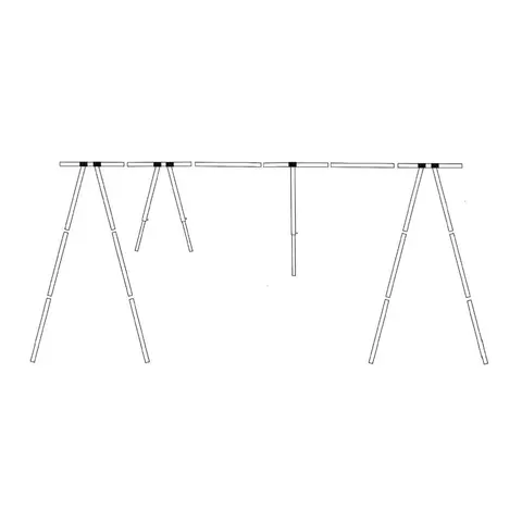 Bakkestativ for b&#229;ter - 9m 26 til 28 fot (9m)
