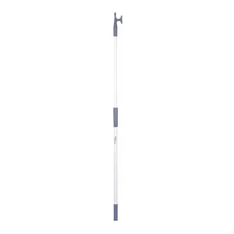 B&#229;tshake teleskop, 120-196cm White Line - Aluminium