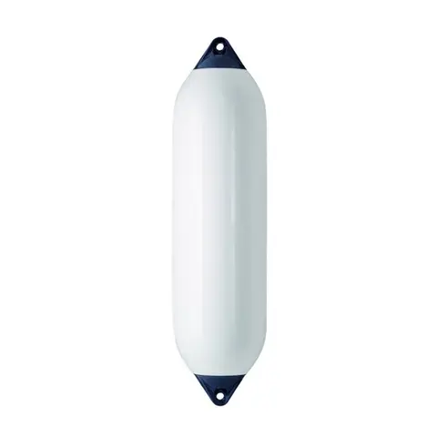 POLYFORM Fender F8 Hvit med bl&#229; ender - 1450mm