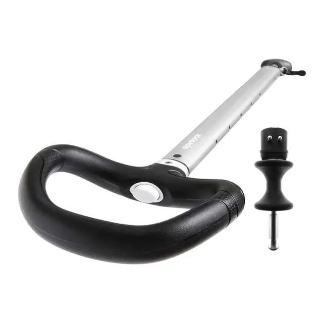 SPINLOCK Rorkultforlenger bøyle 60-90cm silver alu - asym. håndtak - diablofeste 