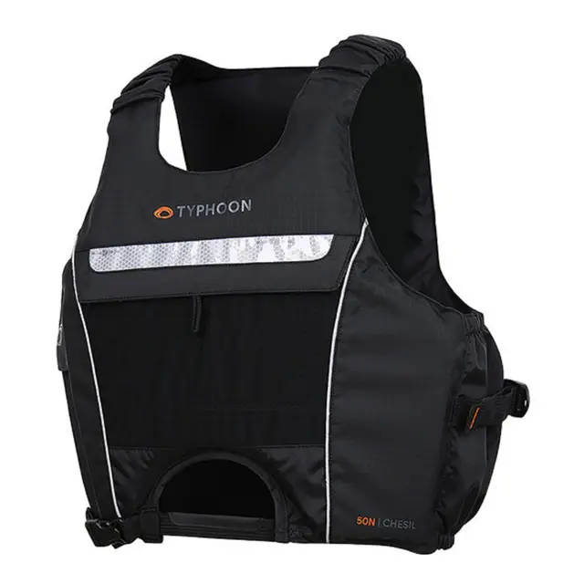 PLASTIMO Typhoon 50N redningsvest Vannsport 50N Sort 60-70kg Sort 