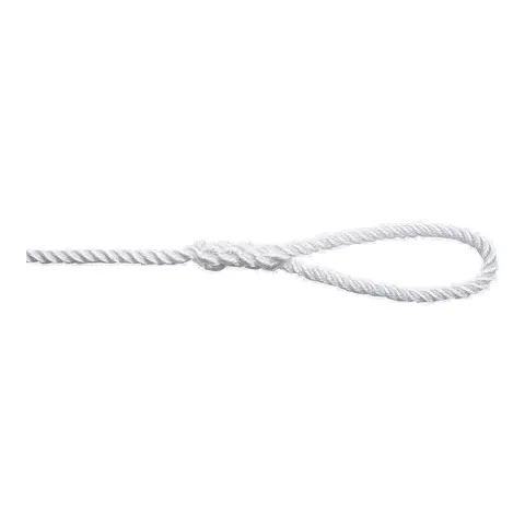 ROBLINE Rapallo fort&#248;yningsline - hvit &#216;10mm x 4m - tvinnet - l&#248;kke/tamp