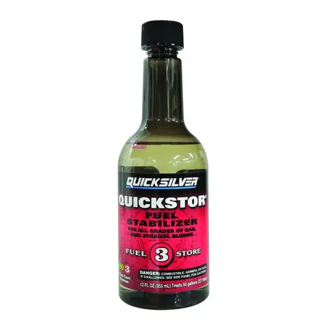QUICKSILVER Quickstor Fuel Stabilizer Nr. 3  bensintilsetning 355ml