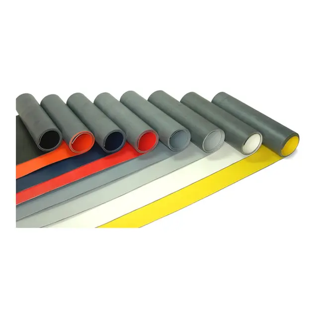 POLYMARINE Hypalon Duk, 70x15cm Rød - til rep av gummibåt/RIB 