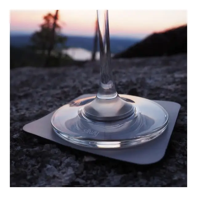 SILWY Magnetisk pad for glass 2 stk - 8,3 cm 