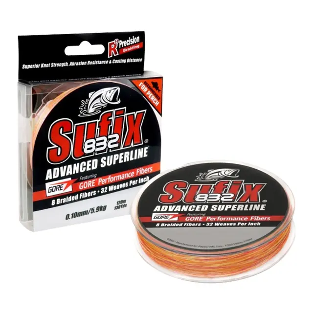 SUFIX 832 Braid Fire Camo 120m 0,10mm 5,9kg 