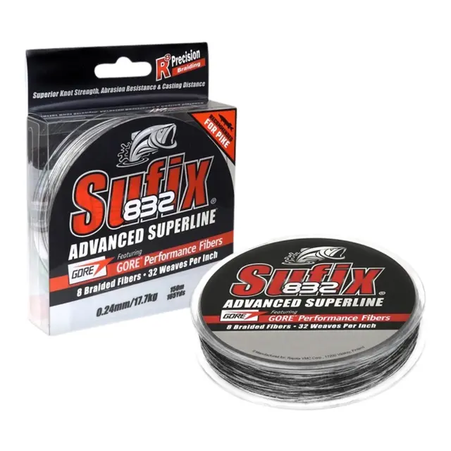 SUFIX 832 Braid Black Mamba 150m 0,24mm 17,7kg 