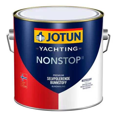 JOTUN Nonstop II - 2,5L Bl&#229; - Effektivt selvpolerende bunnstoff