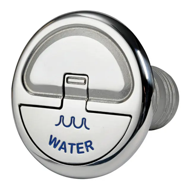 OSCULATI Dekksforskruing QuickLock 90° Vann - 1 1/2" - AISI316 