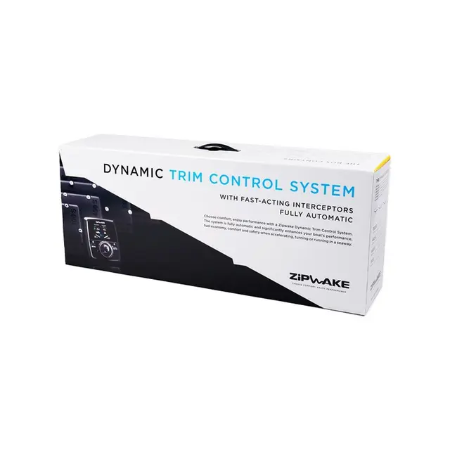 ZIPWAKE trimplan kit - KB600-S 2x60cm komplett - for båtbredde < ca 3,5m 