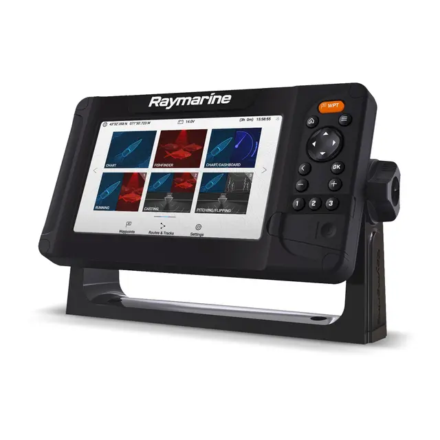 RAYMARINE Element 7HV u/ kart og svinger 