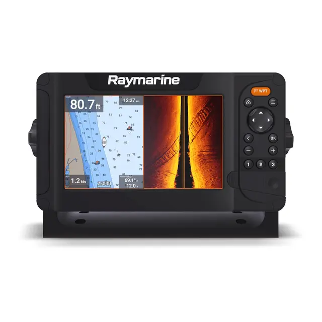 RAYMARINE Element 7HV u/ kart og svinger 