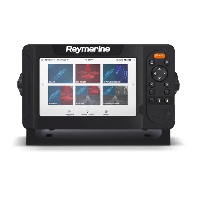 RAYMARINE Element 7HV u/ kart og svinger 