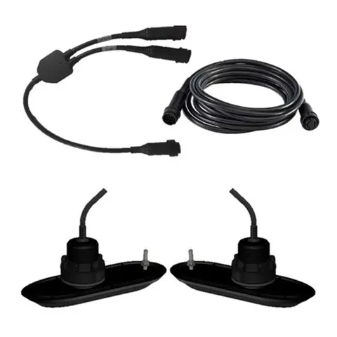 RAYMARINE RV-312 Gjennomgående giver 12°, Sett i plast (BB+SB) 