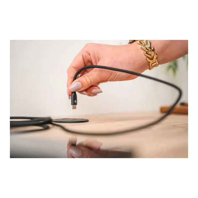 AQIILA Flettet usb-c/usb-c 2.0 2m - 240w Hurtig kabel 