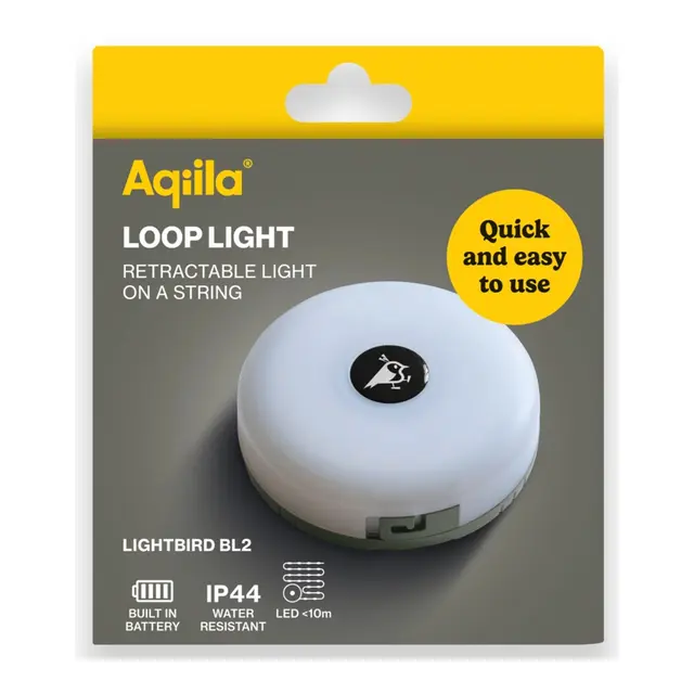 AQIILA Lightbird BL2 Glowlight - lyskjede - powerbank 