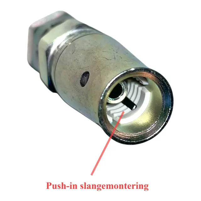 SEAFIRST Slangekopling for 3/8" slanger 3/8" gjenger - screw in 